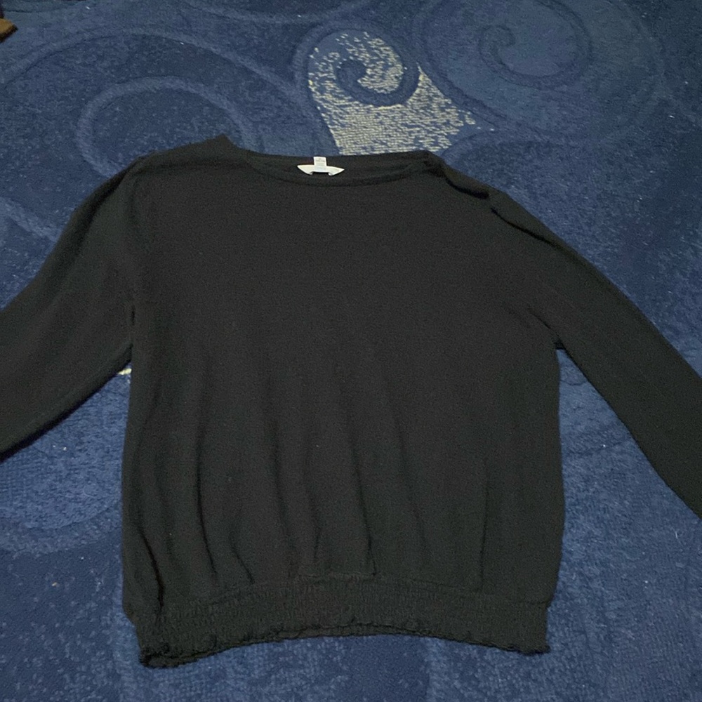 Long sleeve black shirt from Time and True.